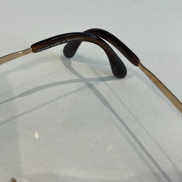 Rodenstock Gold Metal Glass Frames—GREAT LOOKING!  Made in Germany—Excellent!! - Picture 3 of 7